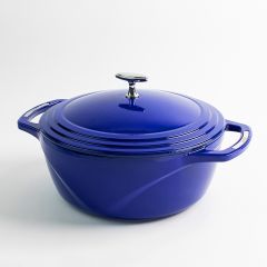 Lodge USA Enamel™ Κατσαρόλα-Γάστρα Μαντεμένια Εμαγιέ 7 Lt Ι Smooth Sailing
