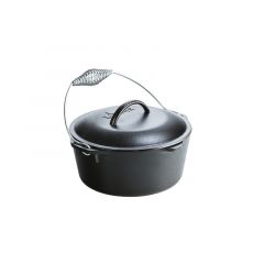 Lodge Dutch Oven Κατσαρόλα-Γάστρα Μαντεμένια Μαύρη 4,73 Lt