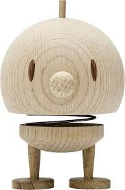 Hoptimist Bumble Διακοσμητική Φιγούρα Ξύλινη Medium Raw Oak