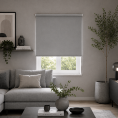 MRSHome Ρόλερ Μερικής Σκίασης Γκρι 140x230 Εκ.