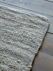 Nima Χαλί Γιούτα/Βαμβακερό 60x130 - Sensai Light Gray