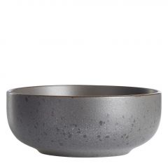 Day Μπωλ Φαγητού Reactive Glaze Stoneware Γκρι 600 ml Ø15x6 Εκ.