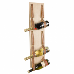 Bizzotto Wood Μπουκαλοθήκη Επιτοίχια Ξύλινη 20x81 Εκ.