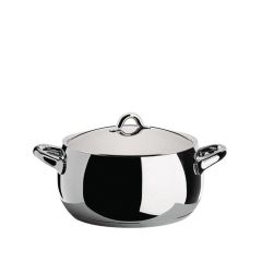 Alessi MAMI Κατσαρόλα Με Καπάκι Ανοξείδωτη 5,2 Lt 25 Εκ.