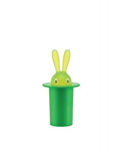 Alessi MAGIC BUNNY Θήκη Για Οδοντογλυφίδες Πράσινη 14 Εκ.