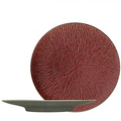 Espiel Soul Πιάτο Ρηχό Stoneware Κόκκινο Φ29x2,3 Εκ. Κωδικός: NIC803K2