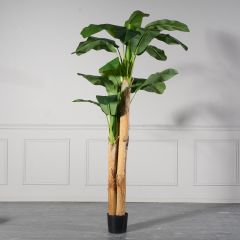 Supergreens Τεχνητο Δέντρο Μπανάνα Πράσινο 240 Εκ.