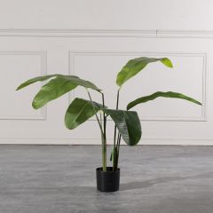 Supergreens Τεχνητο Δέντρο Πουλί του Παραδείσου "Strelitzia Nicolais" Πράσινο 120 Εκ.