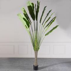 Supergreens Τεχνητό Δέντρο Πουλί του Παραδείσου "Strelitzia Ravenala" Πράσινο 320 εκ.