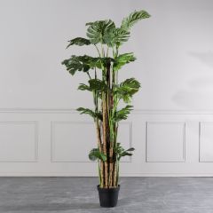 Supergreens Τεχνητό Δέντρο Μονστέρα "Bloom" Πράσινο 195 Εκ.