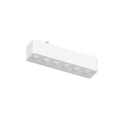 Inlight Γραμμικό Φωτιστικό LED 6W 3000K Για Ultra-Thin Μαγνητική Ράγα Λευκό T02801-WH