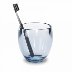 Umbra Θήκη Για Οδοντόβουρτσες Ακρυλική Μπλε Droplet 8,9X8,9X9,5