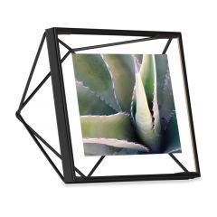 Umbra Επιτοίχια/Επιτραπέζια Κορνίζα Μεταλλική Μαύρη Prisma 10x10