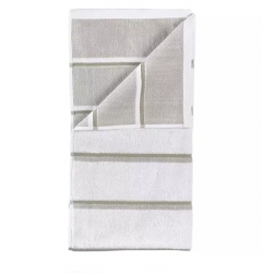 Zone Denmark Πετσέτα Σώματος Βαμβακερή 70x140 - Sauna White/Soft Grey/Eucalyptus