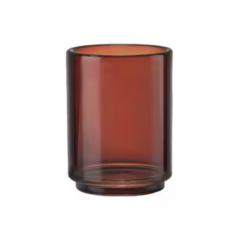 Zone Denmark Ποτηροθήκη Γυάλινη Ø7,5x10 - Tada Brown