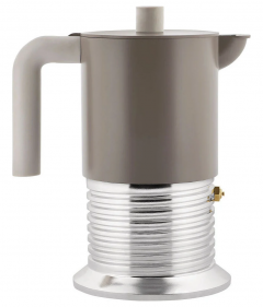 Alessi VITE Καφετιέρα Espresso Αλουμινίου 300 ml/6 Φλυτζάνια I Warm Grey