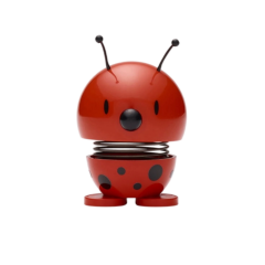 Hoptimist Ladybird Διακοσμητική Φιγούρα Abs Small Red