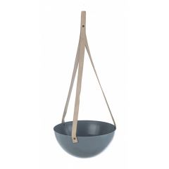 Bizzotto Urban Κρεμαστό Κασπώ Pu/Μεταλλικό Γκρι/Μπεζ 25x25x12