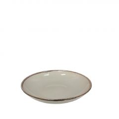 Trends Vibes Grey Πιάτο Βαθύ Πορσελάνινο 23 Εκ. Κωδικός: TLB103K6