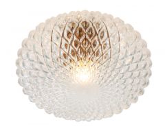 Viokef Πλαφονιέρα Γυάλινη Διάφανη Ester 4225800