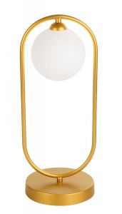 Viokef Επιτραπέζιο Φωτιστικό Μεταλλικό Χρυσό Fancy 4208801