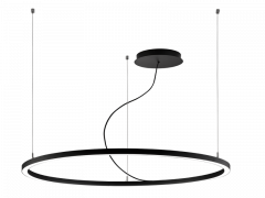 Viokef Φωτιστικό Οροφής Led Μεταλλικό Μαύρο Δ127 3000K Verdi 4224200