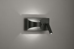 Viokef Απλίκα Led Μεταλλική Μαύρη Jake 4243300