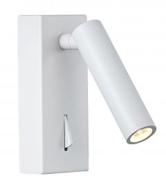 Viokef Απλίκα Led Μεταλλική Λευκή Zen 4229300