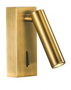 Viokef Απλίκα Led Μεταλλική Οξυντέ Zen 4229302