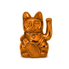 Donkey Διακοσμητική Γάτα Πλαστική Lucky Cat Cosmic Edition Mars 8,5x10,5x15 - Shiny Copper