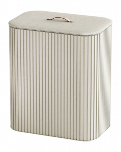 Joseph Joseph TOTA LUXE Καλάθι Απλύτων 2 Θέσεων Μπαμπού Εκρού 90 Lt