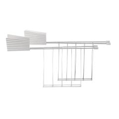 Alessi PLISSE Σετ 2 Τμχ Σχάρες Μεταλλικές Λευκές Για Φρυγανιερα Mdl08 31,5 Εκ.