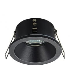 Zambelis Lights Χωνευτό Σποτ Αλουμινίου Μαύρο S046