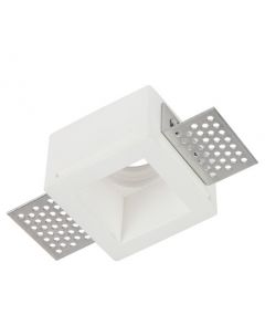 Zambelis Lights Χωνευτό Σποτ Γύψινο Λευκό S047