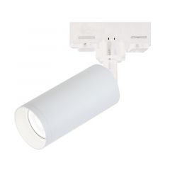 Zambelis Lights Σποτ Ράγας Αλουμινίου Λευκό S058