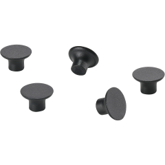 Zone Denmark Σετ Μαγνήτες Φ2,2x1,3 Εκ. 5 Τμχ Για Τον A-Bulletin Board - Black