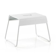 Zone Denmark Σκαμπώ Κουζίνας Μεταλλικό 39x30x27,5 - A-Stool White
