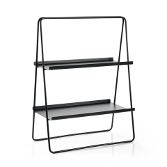 Zone Denmark Ραφιέρα Οργάνωσης Μεταλλική 53x29x75 - A-Table Shelf Unit Black