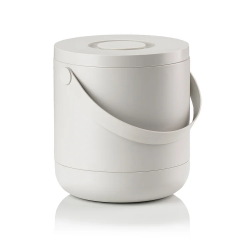 Zone Denmark Κάδος Απορριμμάτων Abs 15 Lt - Circular Warm Grey