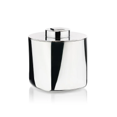 Zone Denmark Παγοθήκη Ανοξείδωτη Με Λαβίδα Φ13x12 1 lt - Rocks Polished Steel