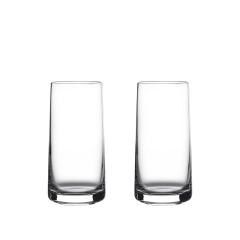 Zone Denmark Ποτήρια Ποτού Highball Κρυστάλλινα Σετ 2 Τμχ 410 ml - Rocks Clear